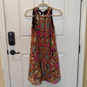 Sleeveless shift dress